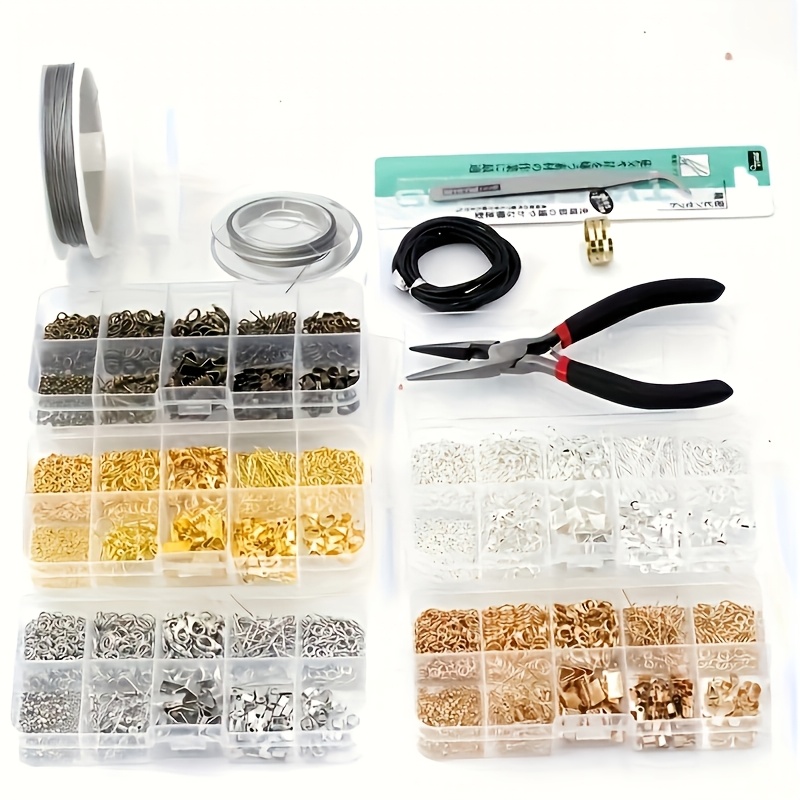 900pcs Jewellery Making Supplies Set, Beads and Tools